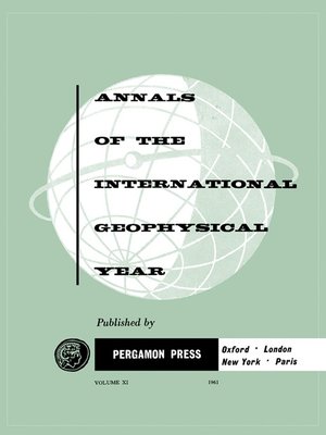 cover image of Annals of The International Geophysical Year, Volume 11